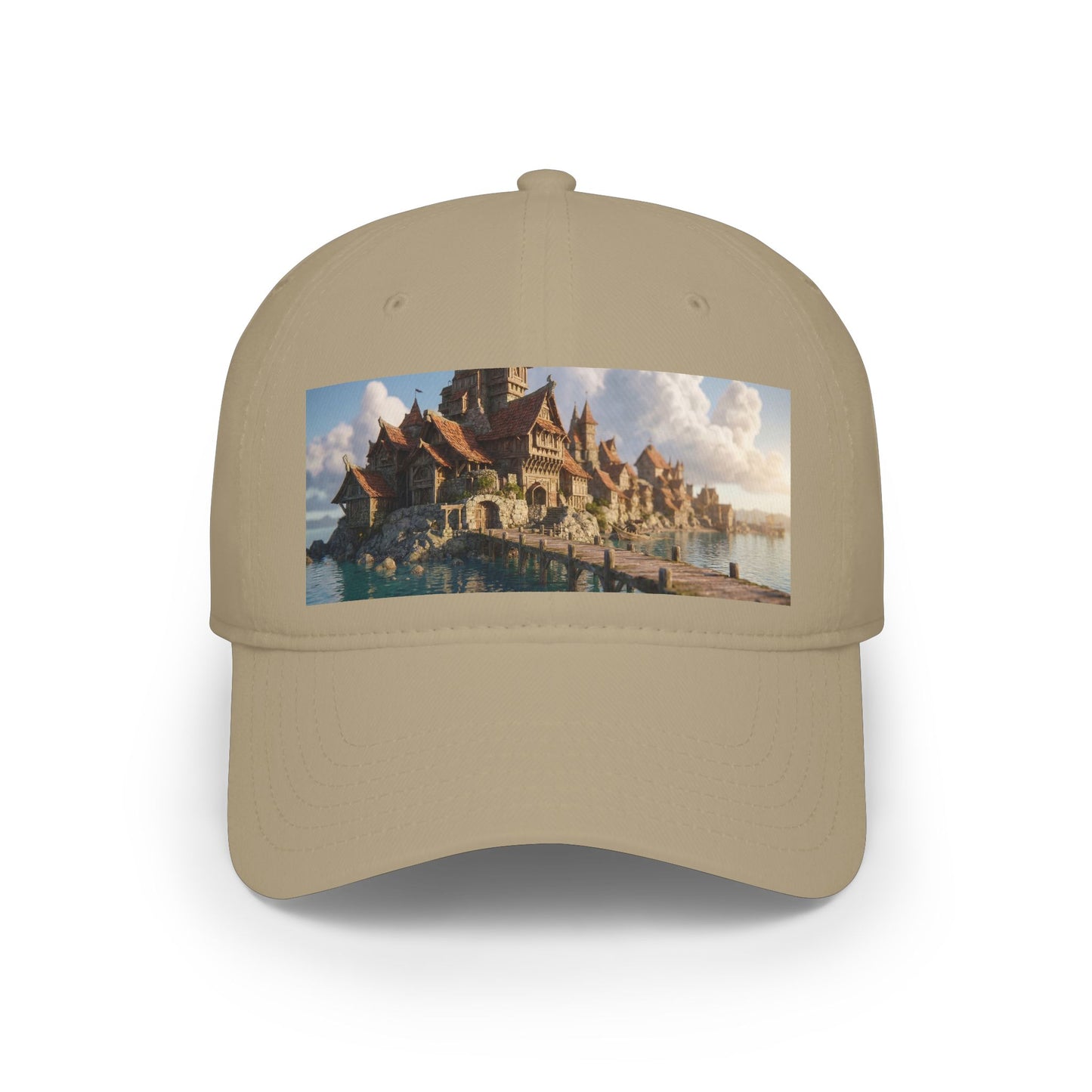 Stone Harbor Low Profile Baseball Cap – Timber Village Pier Scene