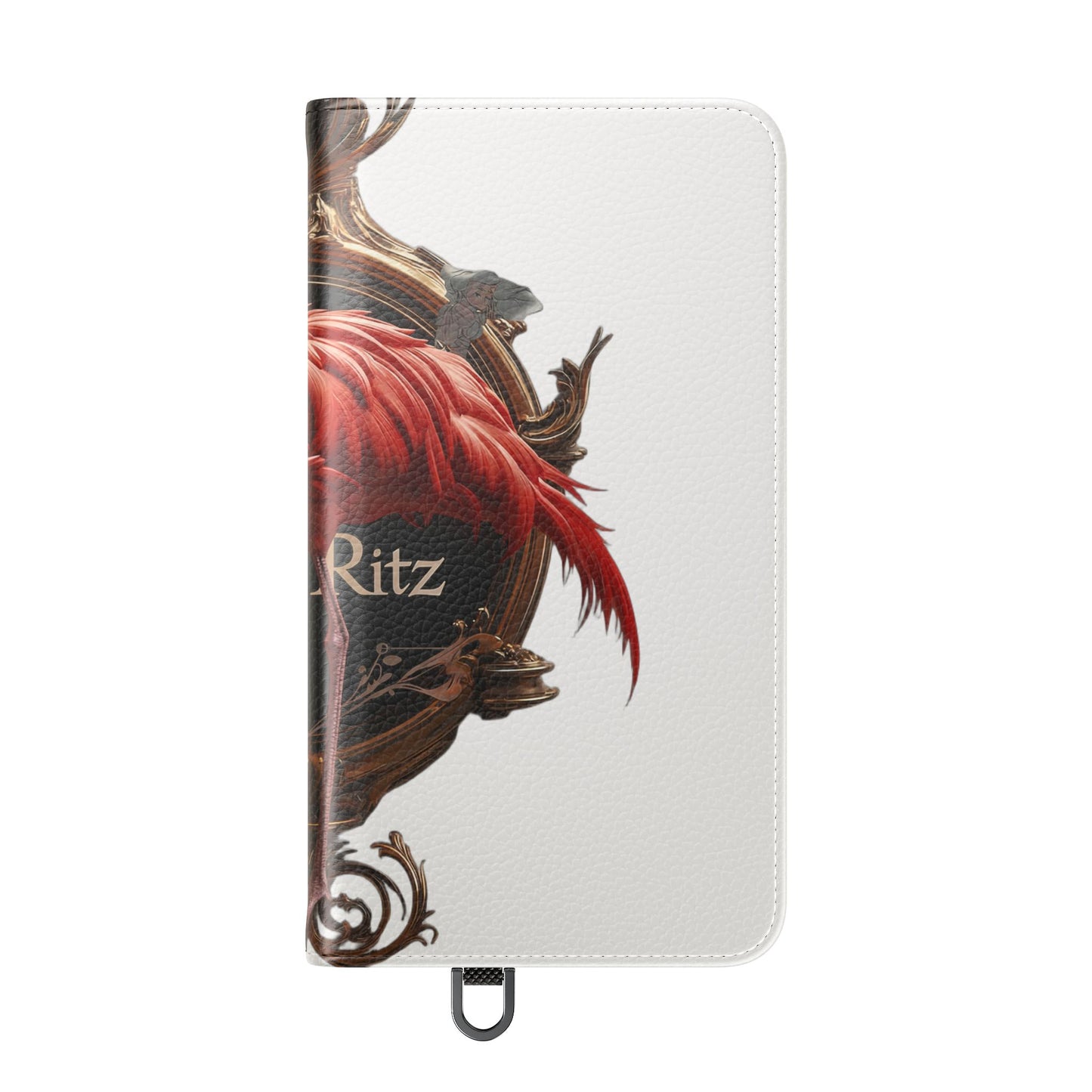 The Ritz Flamingo Flip Cases – Gilded Ornate Frame Art Design