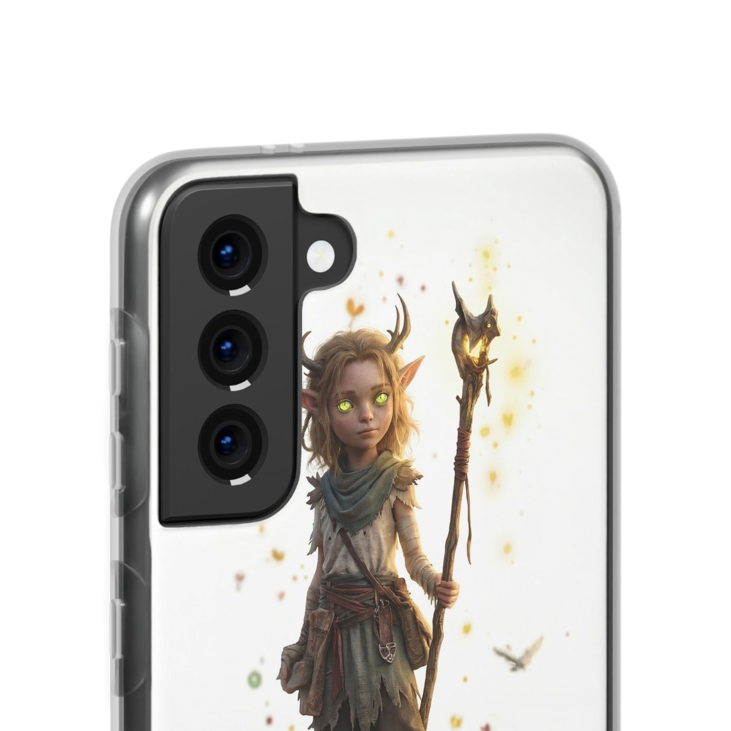 Forest Sentinel Flexi Cases – Luminescent Deerhorn Guardian