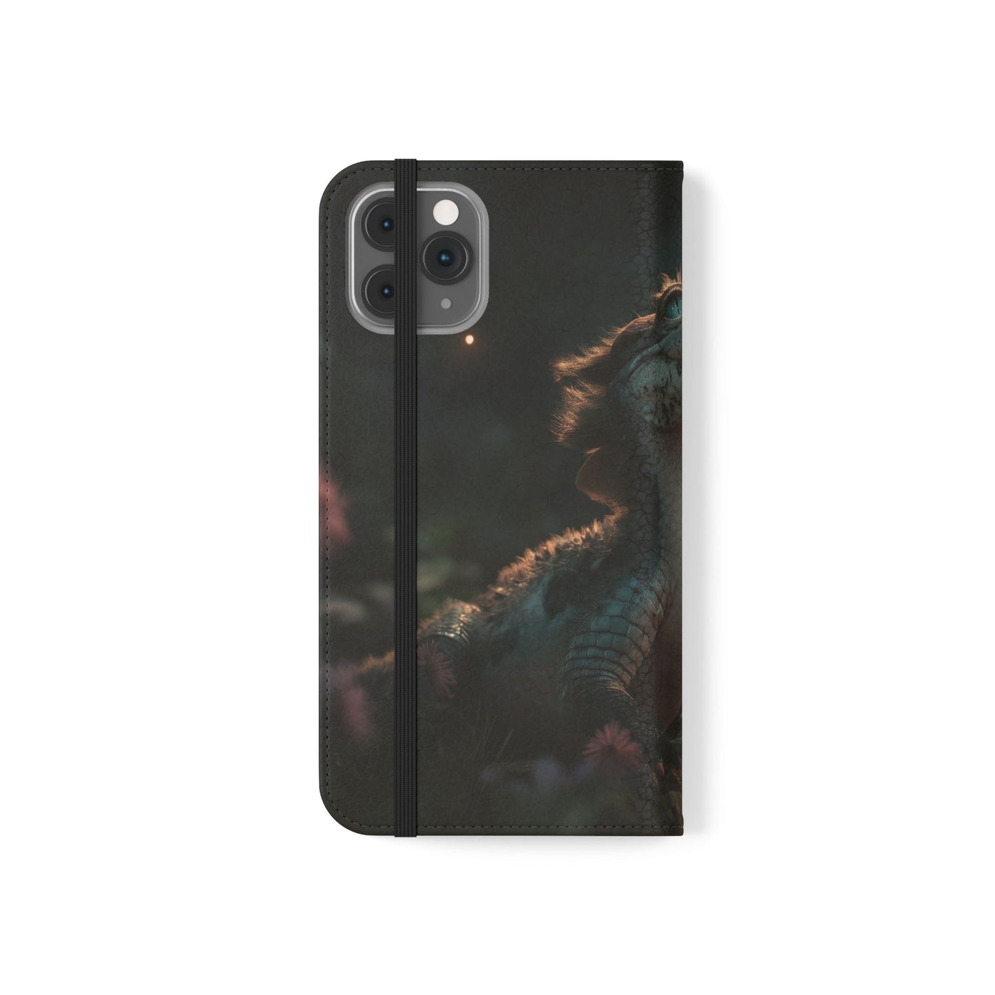 Crocodile Butterfly Flip Cases – Tender Guardian with Moth Companion