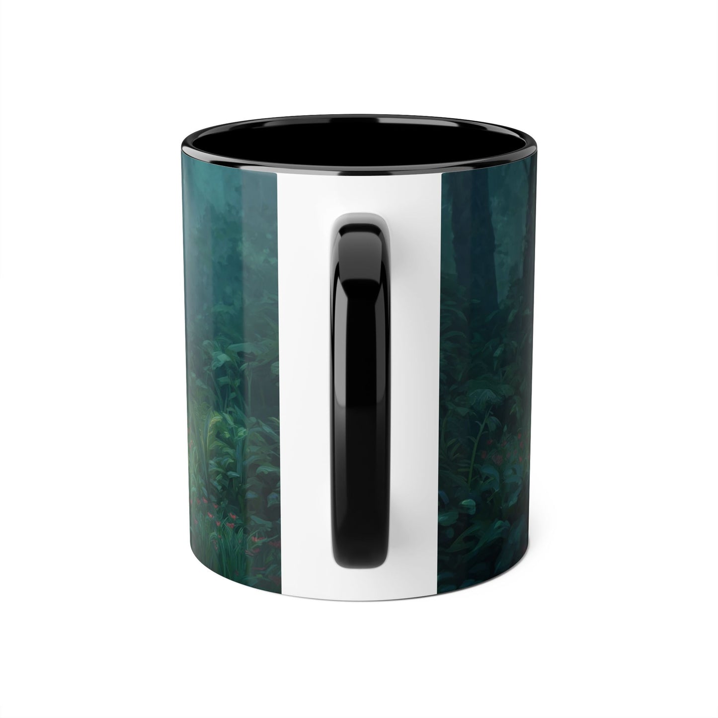 Forest Sentinel Accent Mugs, 11oz – Elven Guardian at Rest