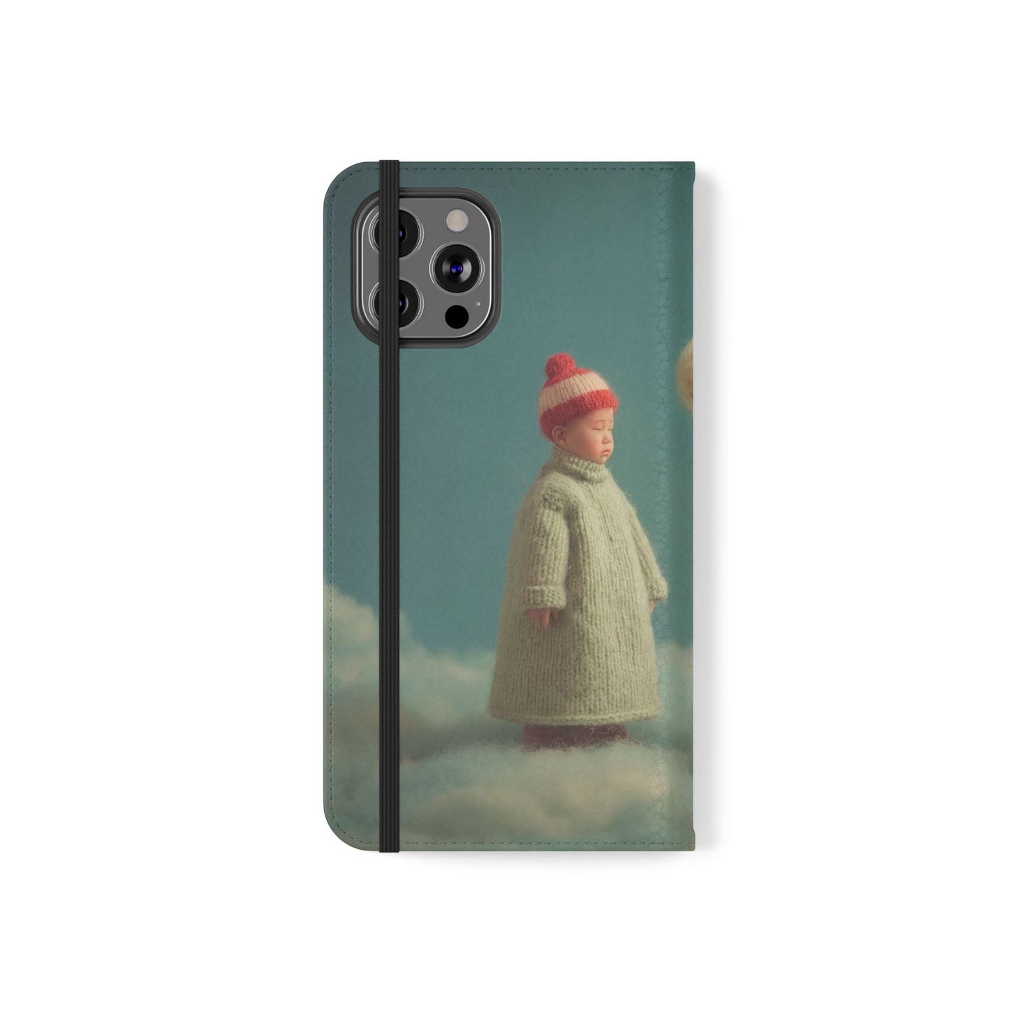 Woolly Dragon & Child Flip Cases – Cloudside Guardians