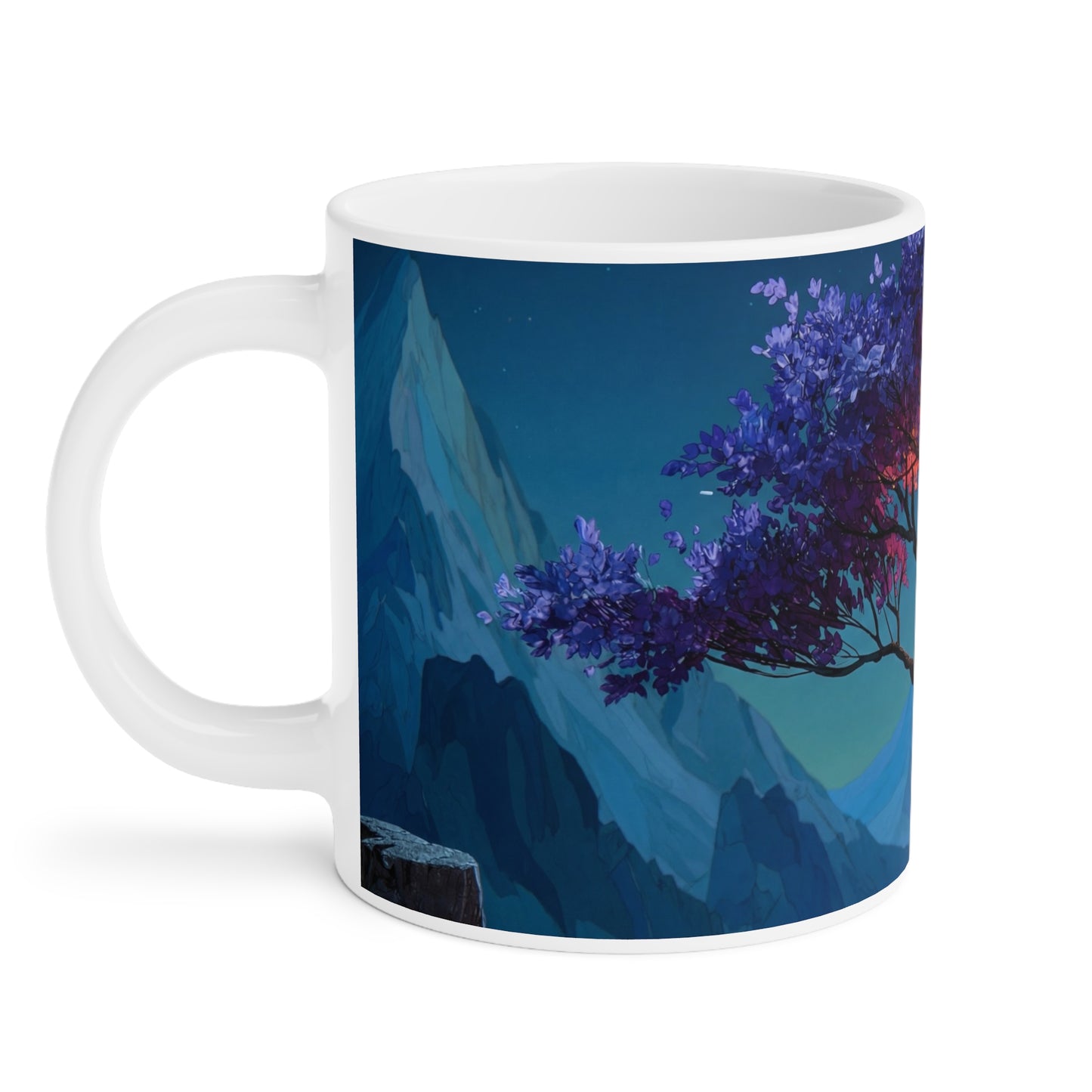 Starlit Whisper Tree Ceramic Mugs (11oz\15oz\20oz) – Twilight’s Velvet Crown