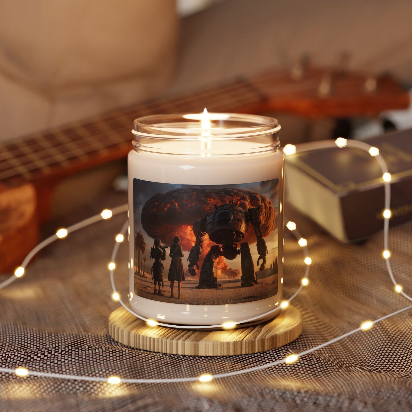 Titan’s Ember Scented Soy Candle, 9oz – Sunset Standoff in the Desert