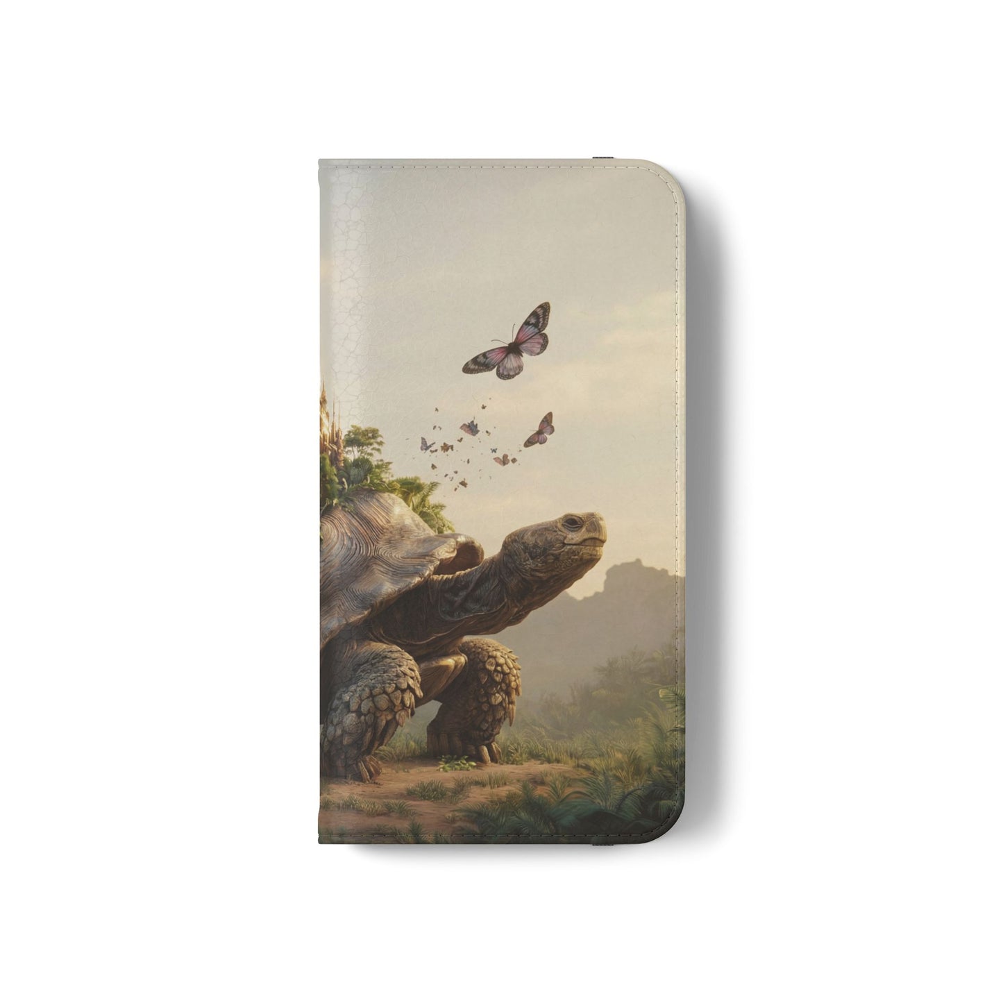 Castle Turtle Flip Cases – Golden Spire Jungle Guardian