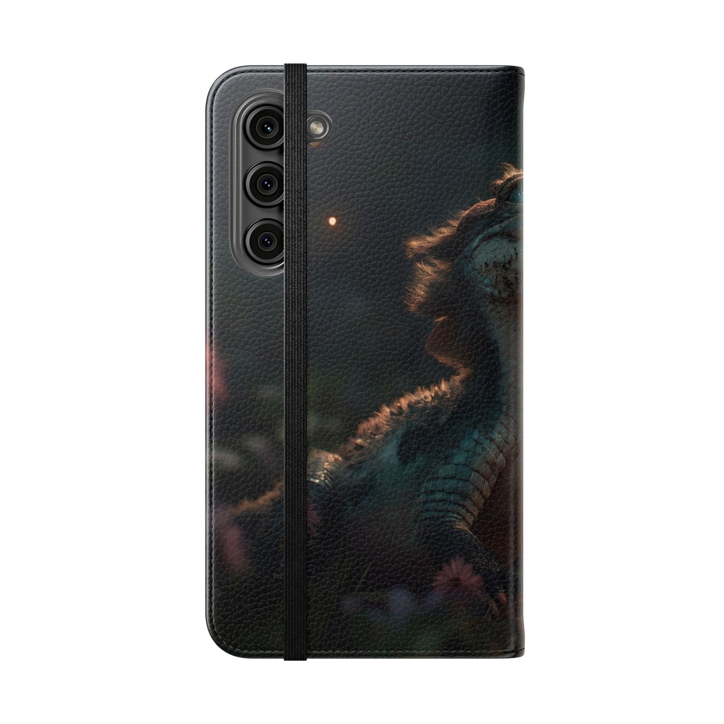 Crocodile Butterfly Flip Cases – Tender Guardian with Moth Companion