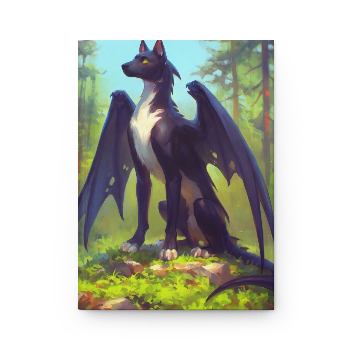Forest Guardian Dragon Hardcover Journal Matte – Twilight Whispers of the Ancient Woods