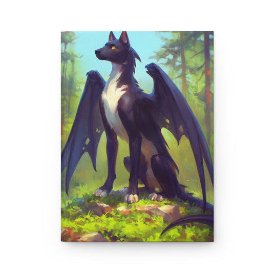 Forest Guardian Dragon Hardcover Journal Matte – Twilight Whispers of the Ancient Woods