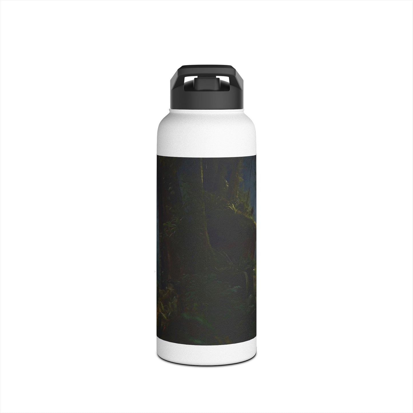 Lungs of the Forest Stainless Steel Water Bottle, Standard Lid – Breath of Ancient Canopy