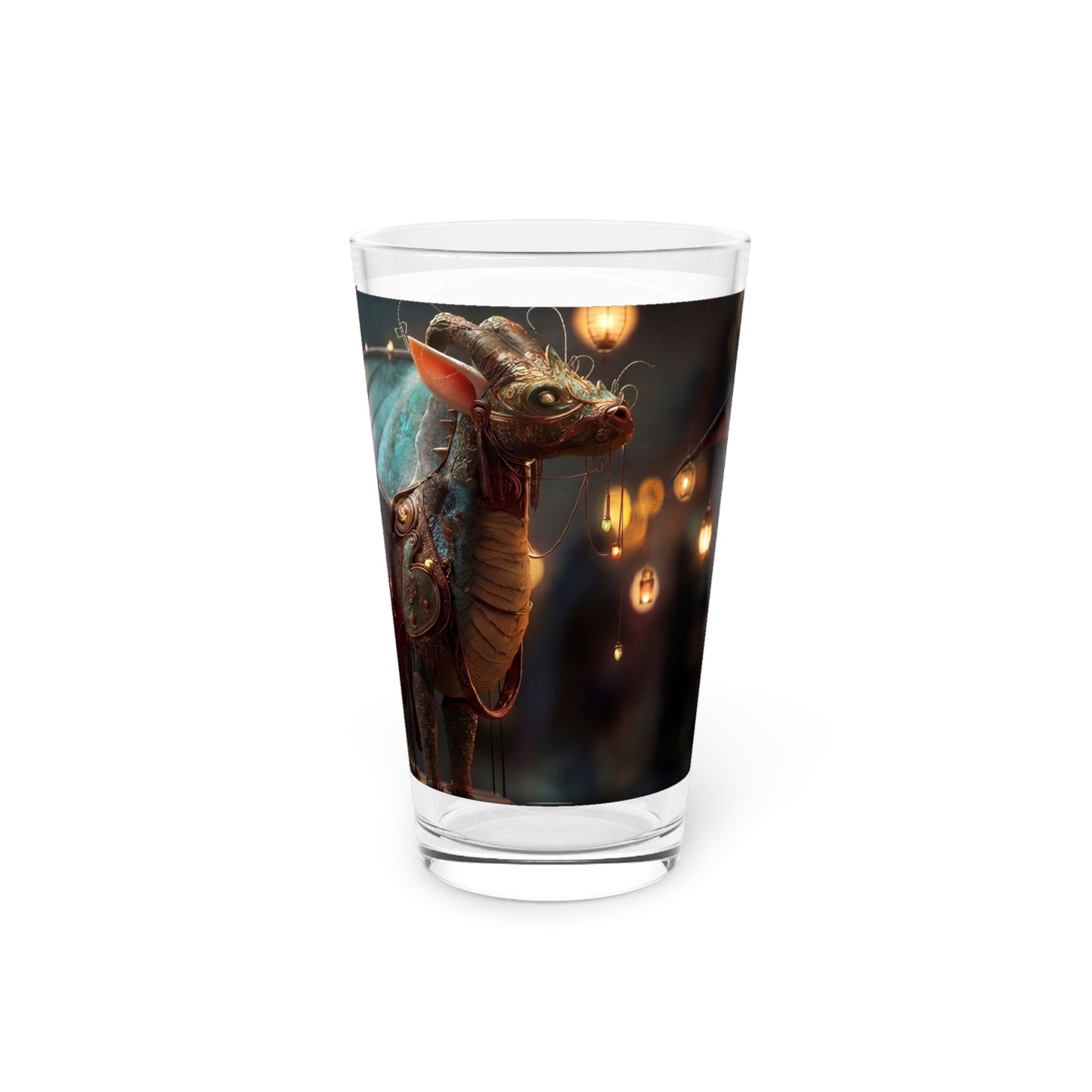 Celestial Dragon Pint Glass – Twilight Market Guardian