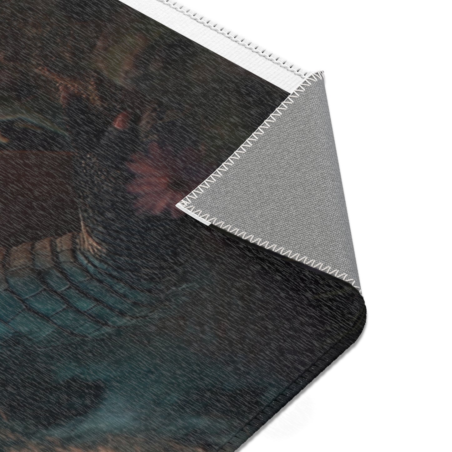 Gentle Crocodile and Butterfly Area Rugs – Twilight Garden Whispers