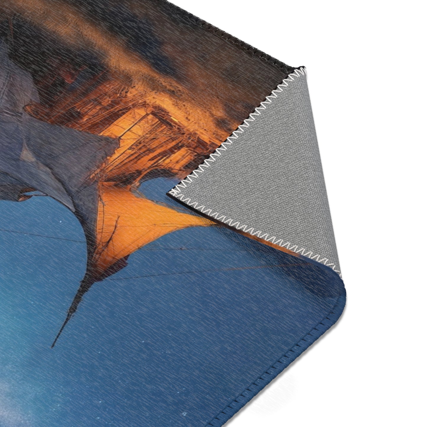 Starlit Nomad Tent Rug – Milky Way Under Canvas