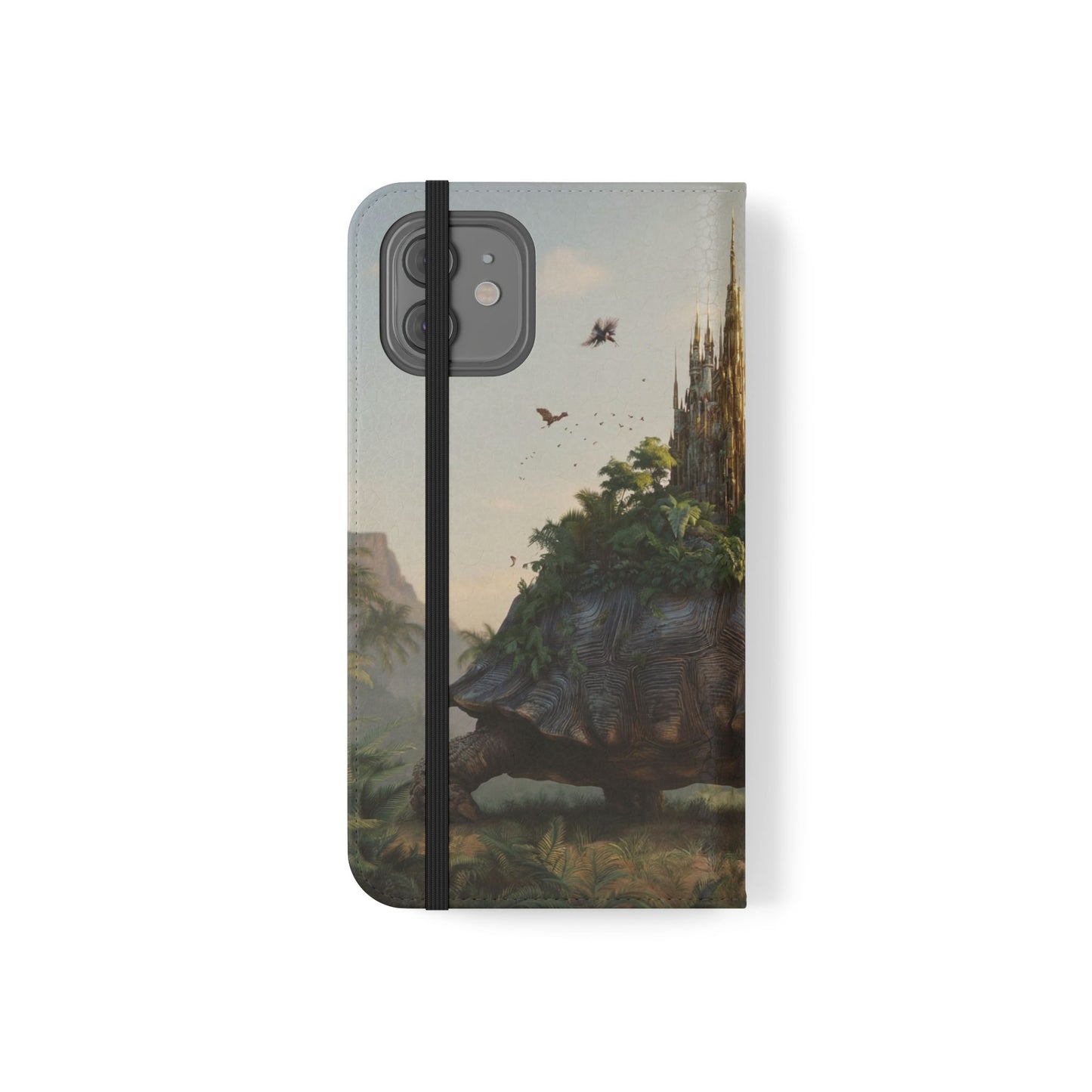 Castle Turtle Flip Cases – Golden Spire Jungle Guardian
