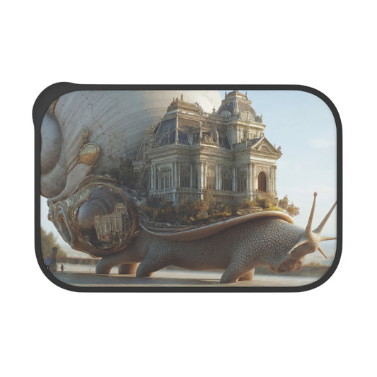 Grand Palace Snail PLA Bento Box with Band and Utensils – Slow Travel Dreamscape