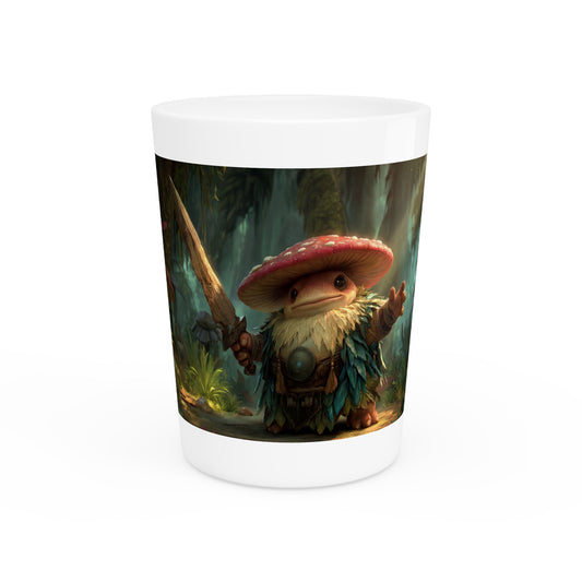Mushroom Knight Sentinel Shot Glass – Guardian's Grove Defense