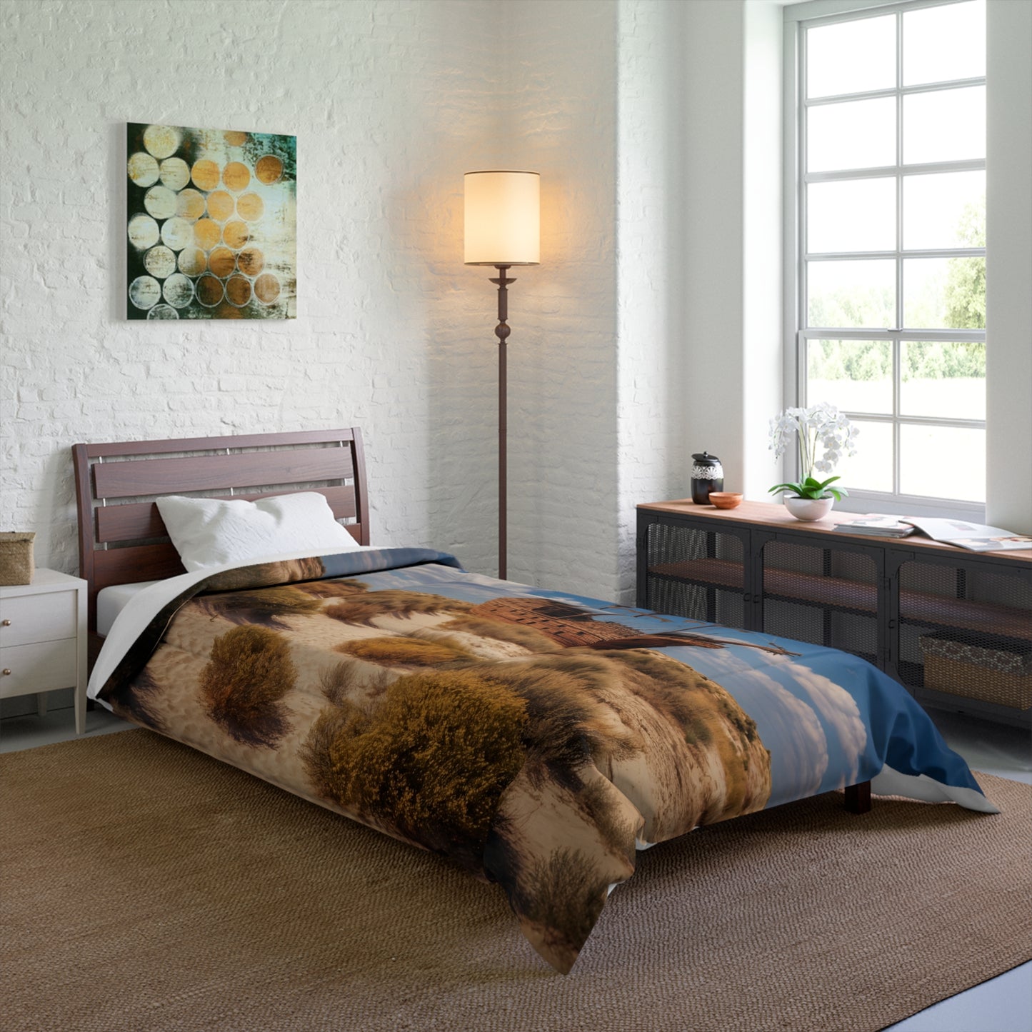 Abandoned Galleon Comforter – Sun-Drenched Desert Mirage