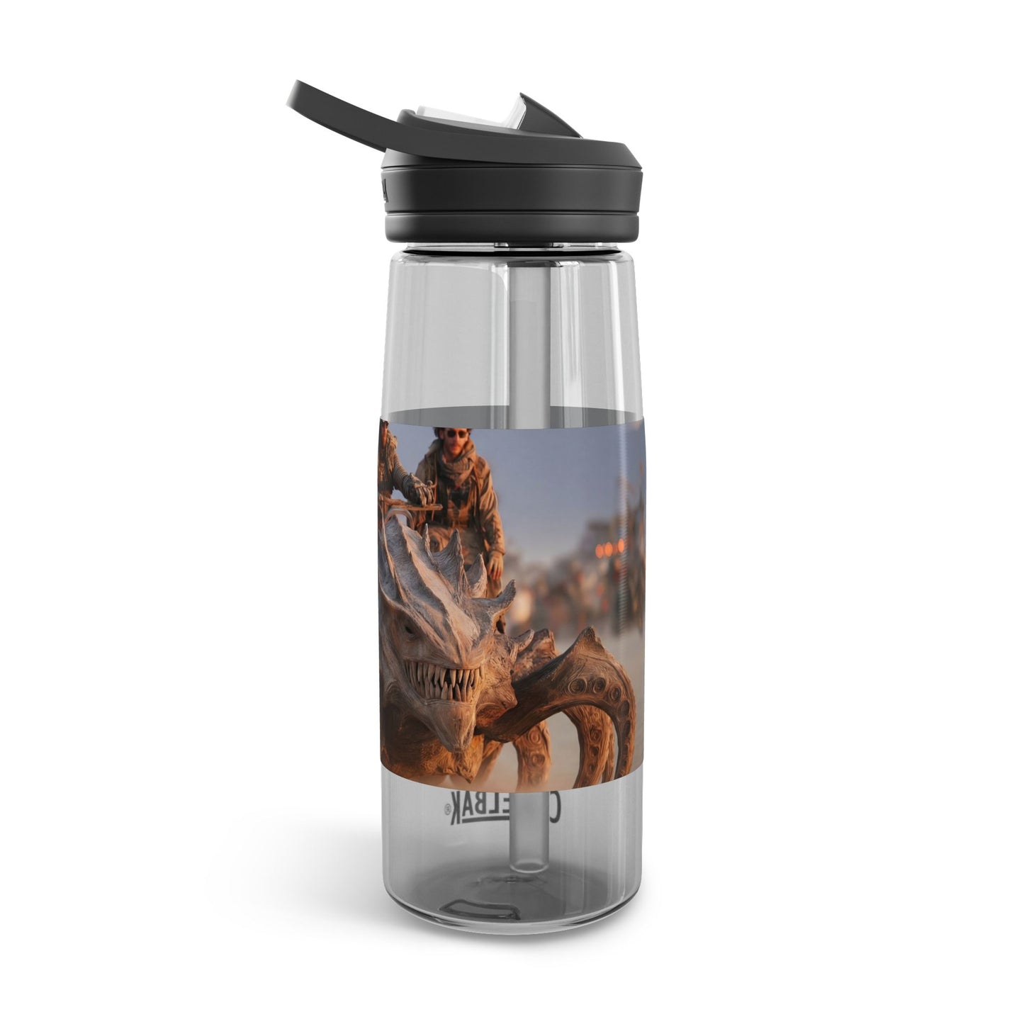 Desert Riders CamelBak Eddy® Water Bottle, 20oz\25oz – Dust-Swept Steam-Punk Odyssey