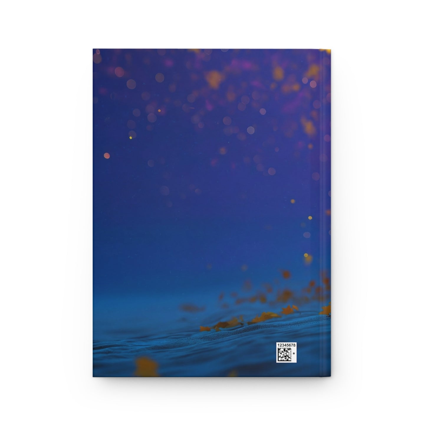Starfall Dreamer Hardcover Journal Matte – Whispering Cosmos in Blue