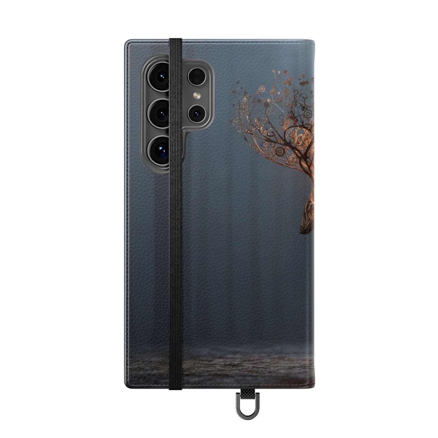 Mechanical Deer Flip Cases – Gears and Twilight Forest Guardian