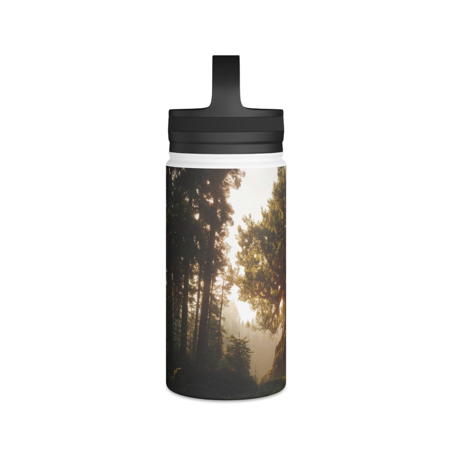 Ancient Treehouse Door Water Bottle – Whispering Grove Guardian