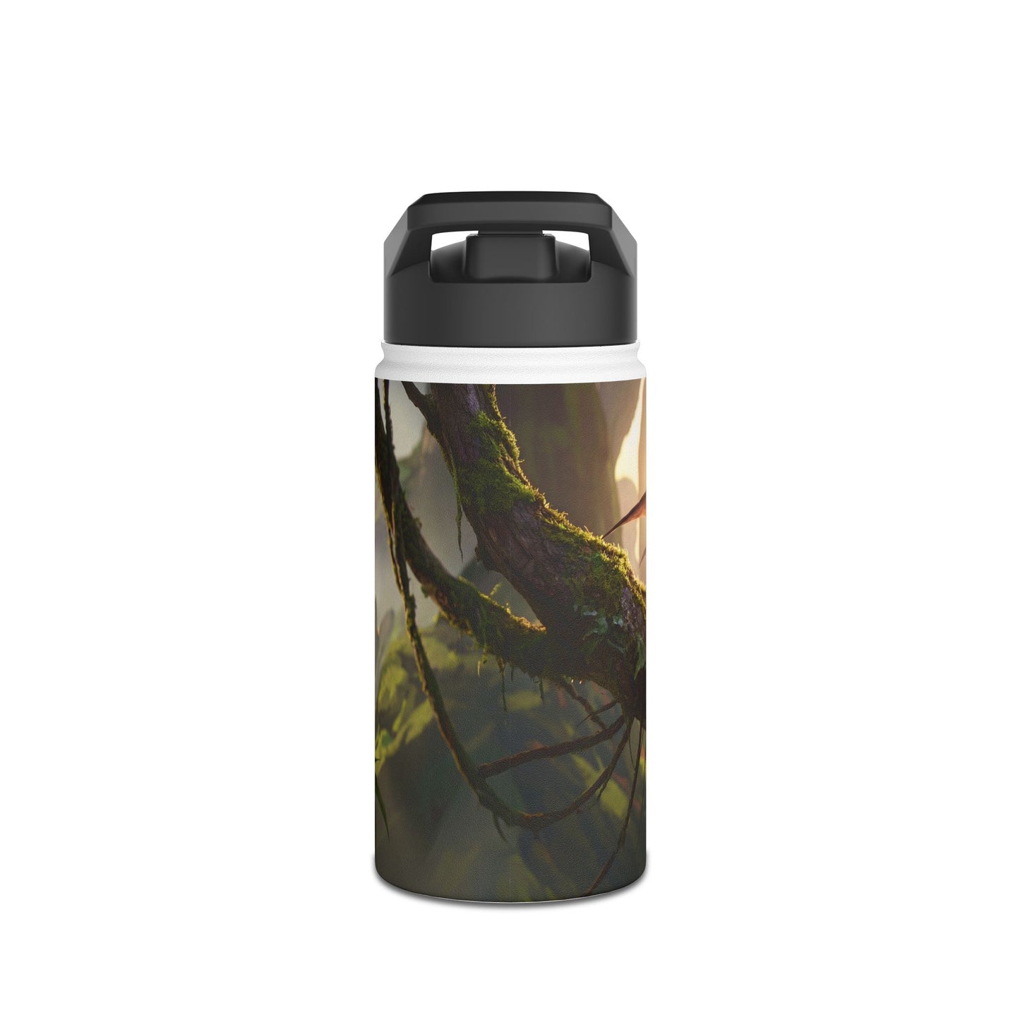 Winged Siamese Kittens Water Bottle – Sunlit Grove Whispers