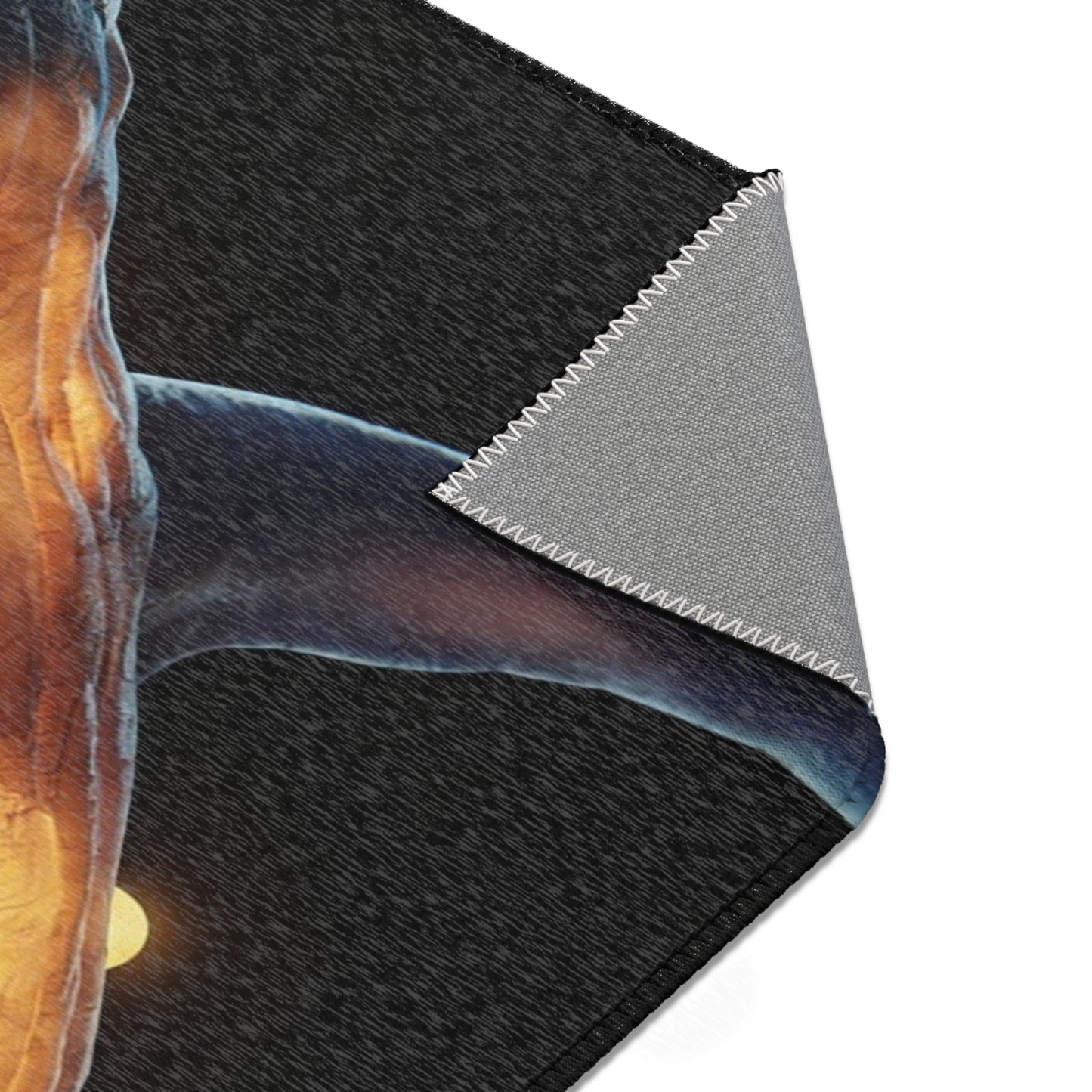 Whalesong Sanctuary Area Rug – Bioluminescent City on a Whale’s Back