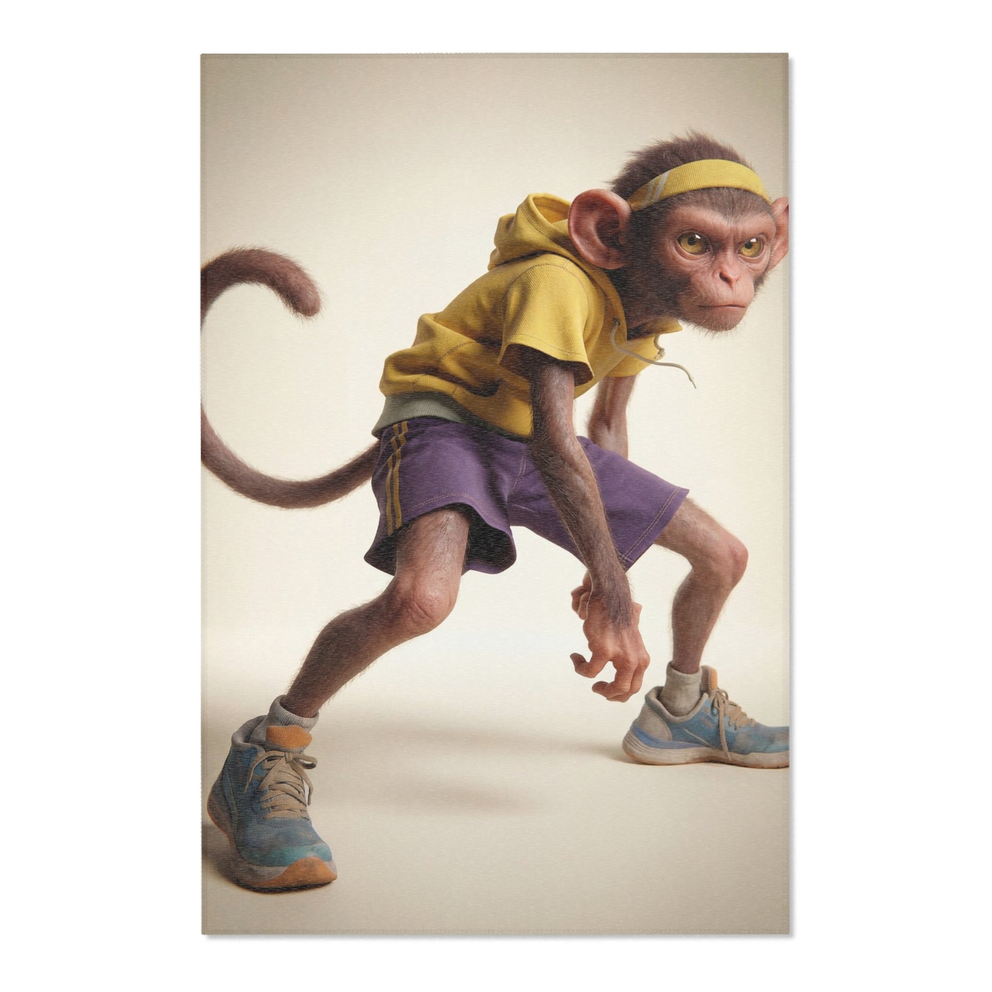 Streetwise Monkey Area Rug – Neon Alley Runner Dreamscape