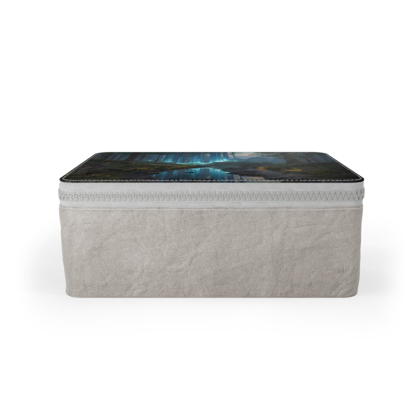 Celestial Forest Stream Paper Lunch Bag – Twilight’s Whispering Waters