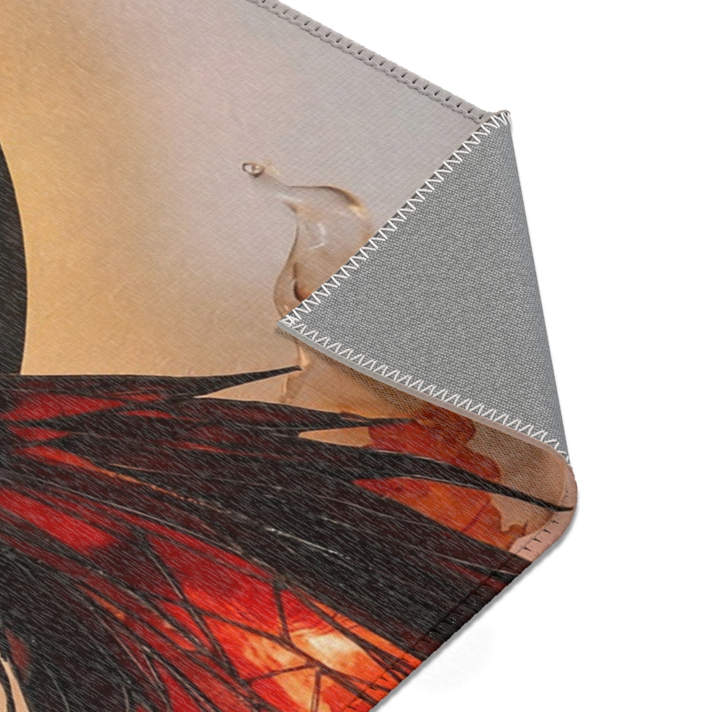 Phoenix Rising Area Rug – Amber Flame Dreamscape