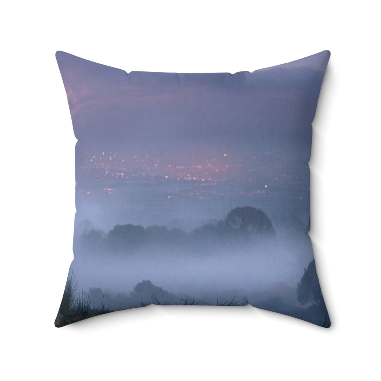 Moonlit Sentinel Pillow – Dreamer’s Twilight Vista