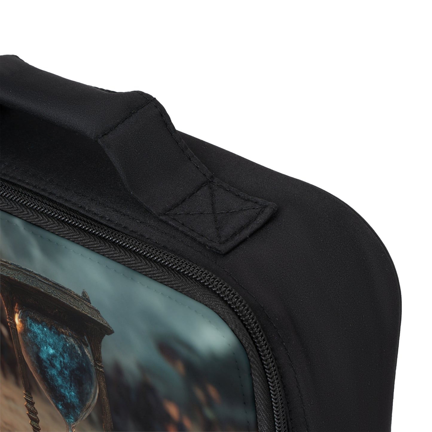 Hourglass of Destiny Lunch Bag – Blue Sands Before the Battle