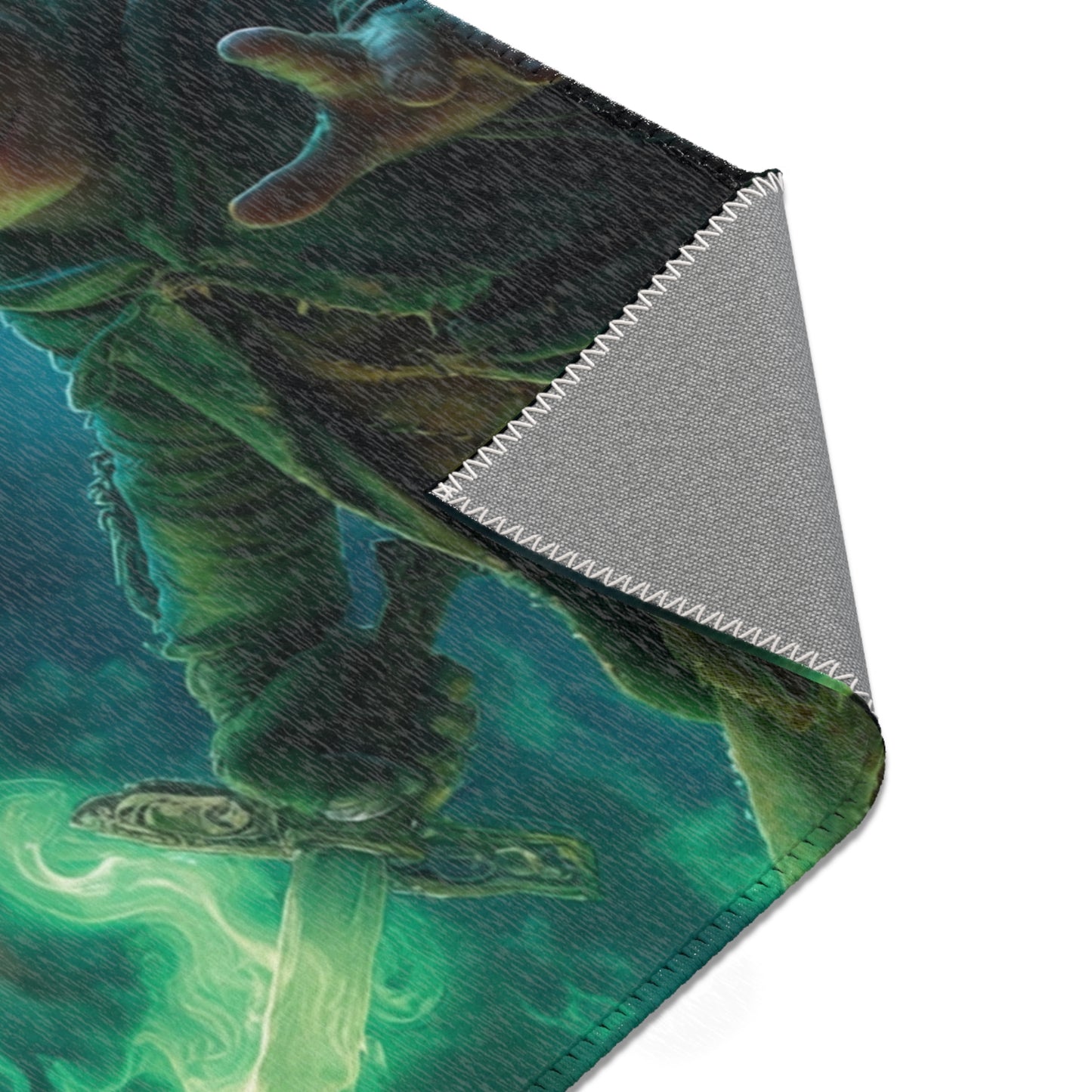 Green-Eyed Apprentice Area Rugs – Midnight Alley Sword Duel