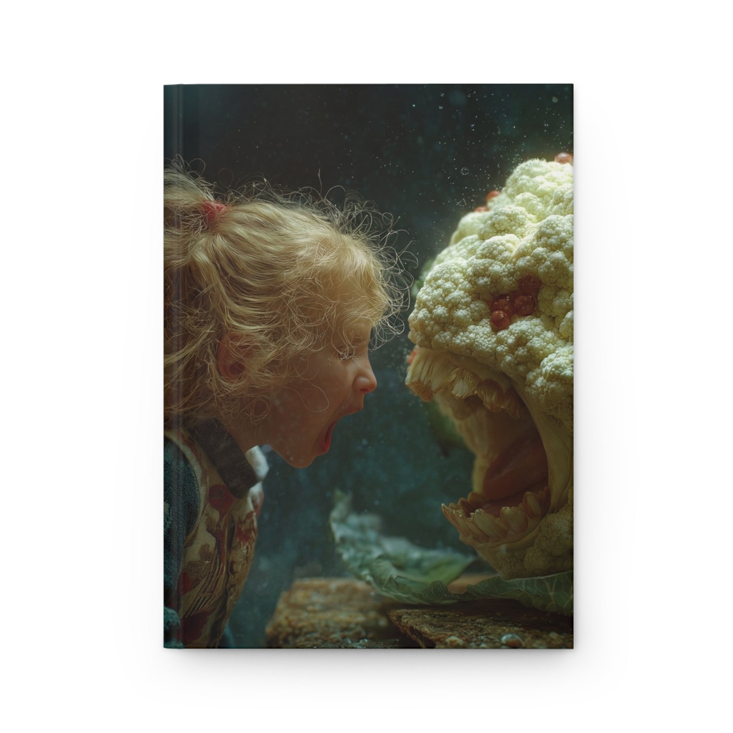Cauliflower Monster Journal Matte – Whispers of the Underwater Garden