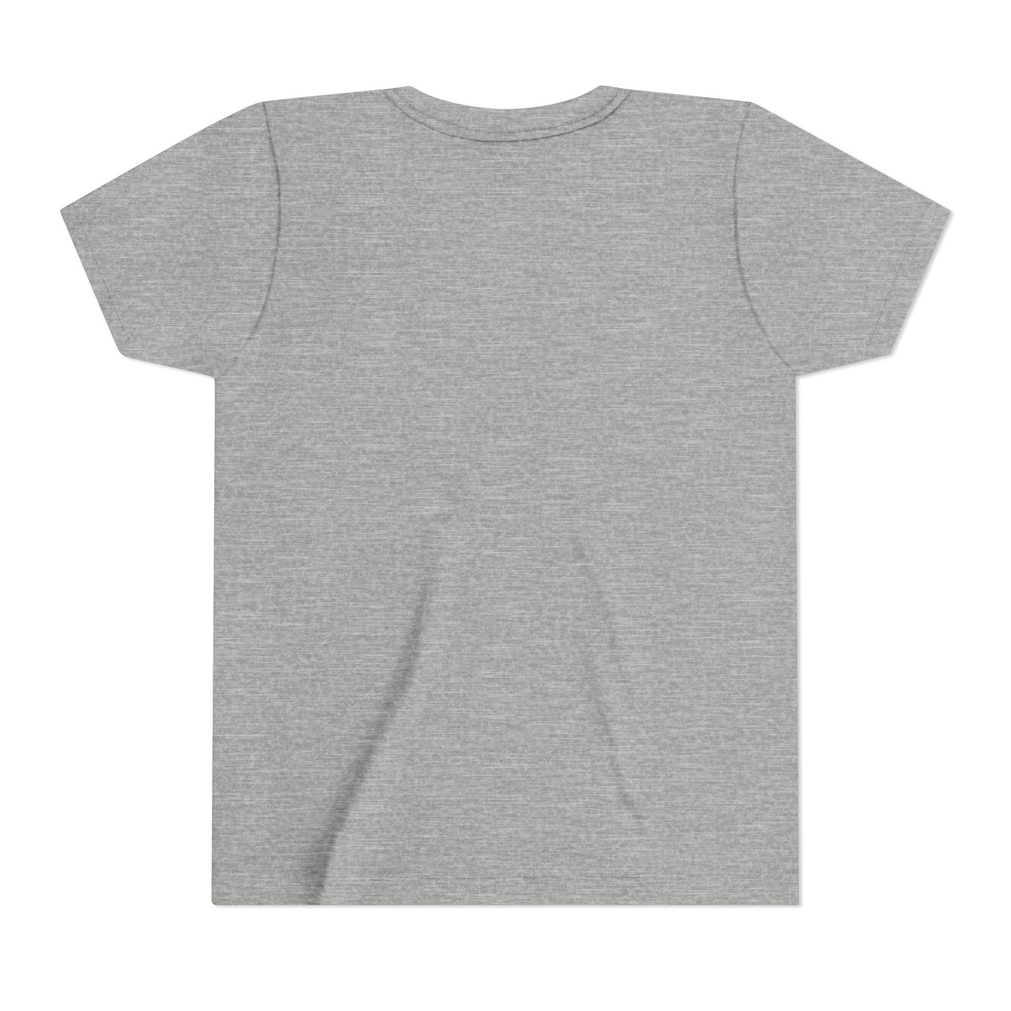 Lantern-Bearing Skeleton Youth Short Sleeve Tee – Hooded Reaper with Scythe