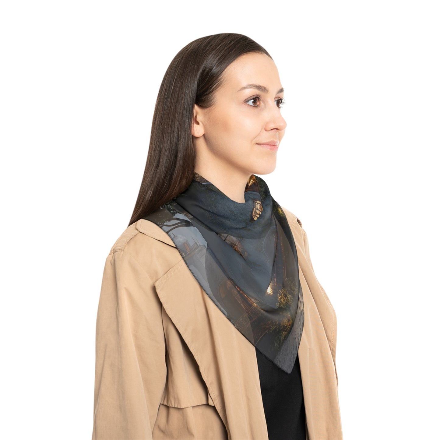 Treehouse Dome Scarf – Twilight Haven Dreamscape