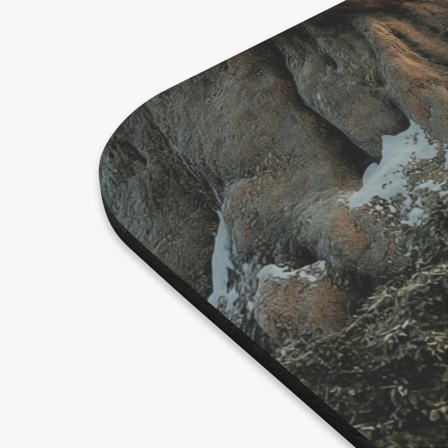 Winter’s Hearth Mouse Pad – Cozy Treehouse Sanctuary (Rectangle)