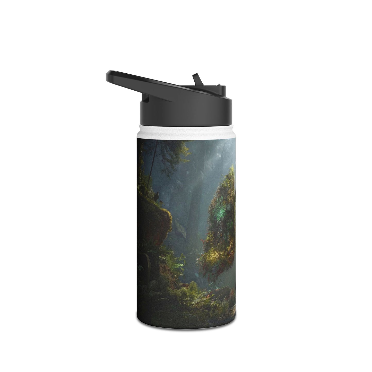 Lungs of the Earth Stainless Steel Water Bottle, Standard Lid – Sacred Forest Breath
