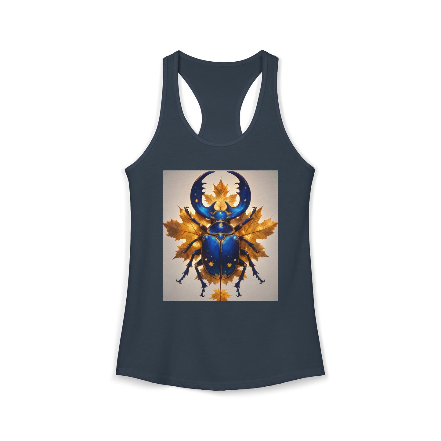 Nebula Stag Beetle Tank – Cosmic Autumn Lanternwear
