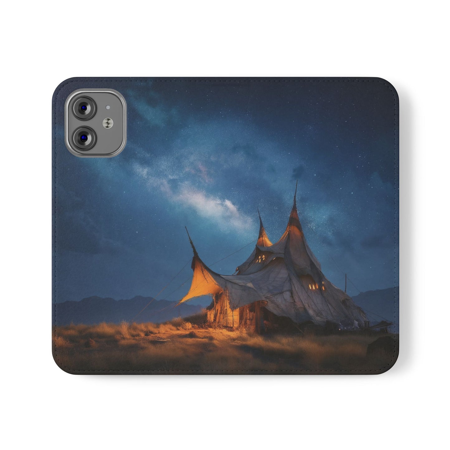 Stardust Nomad Tent Flip Cases – Milky Way Caravan Canvas