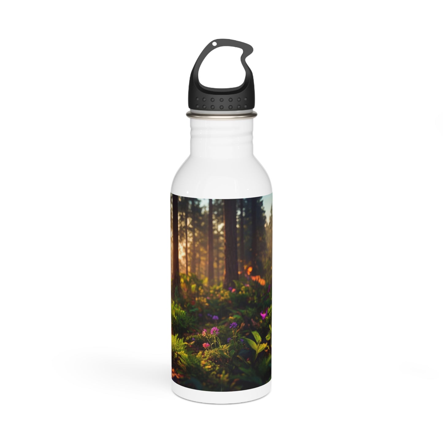 Pocket Forest Terrarium Bottle – Sunlit Wilderness in Your Hands