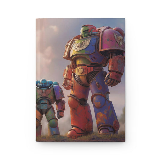 Brothers in Battle Hardcover Journal Matte – Sunset Armor Looms