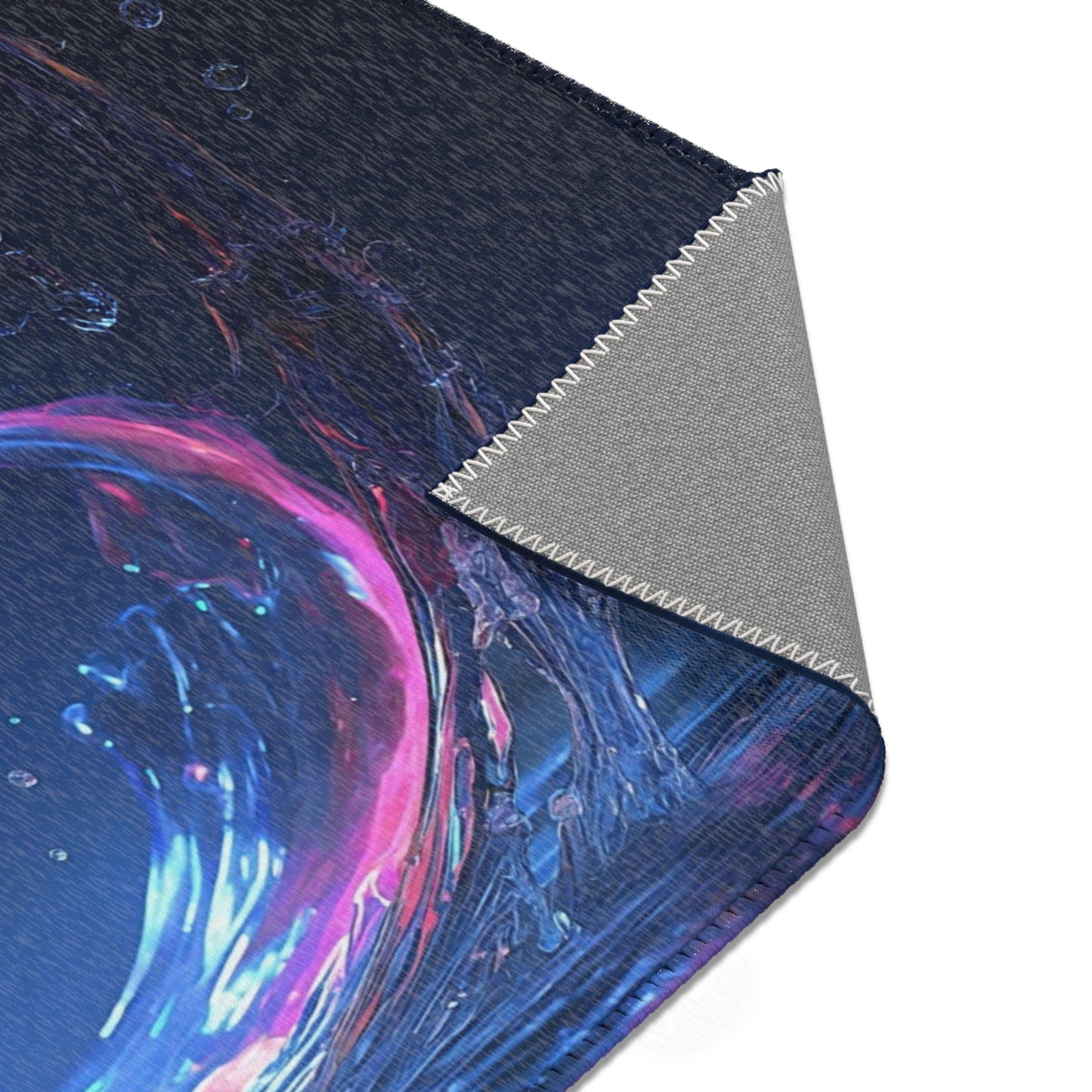 Neon Dragonling Area Rugs – Liquid Light Playtime