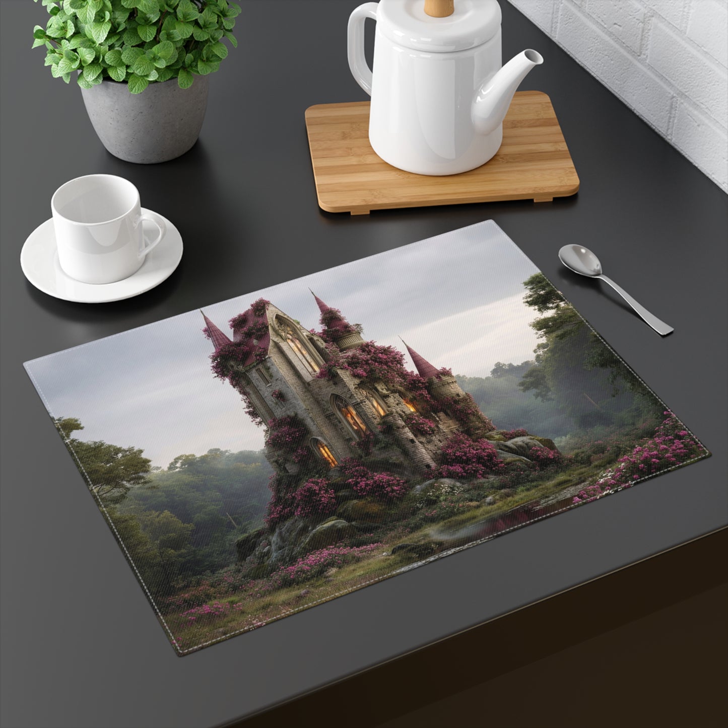 Blooming Castle Placemat – Twilight Rose Haven