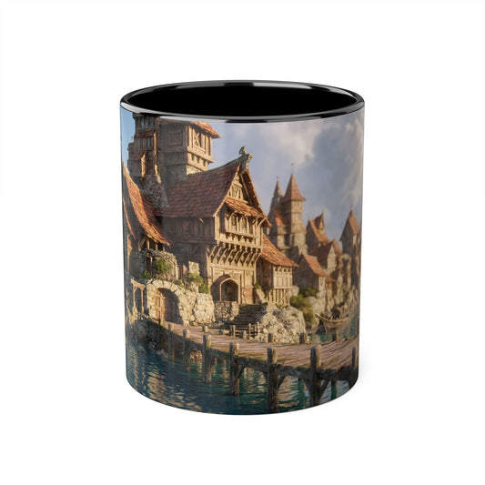 Stone Harbor Accent Mugs, 11oz – Twilight Dockside Village