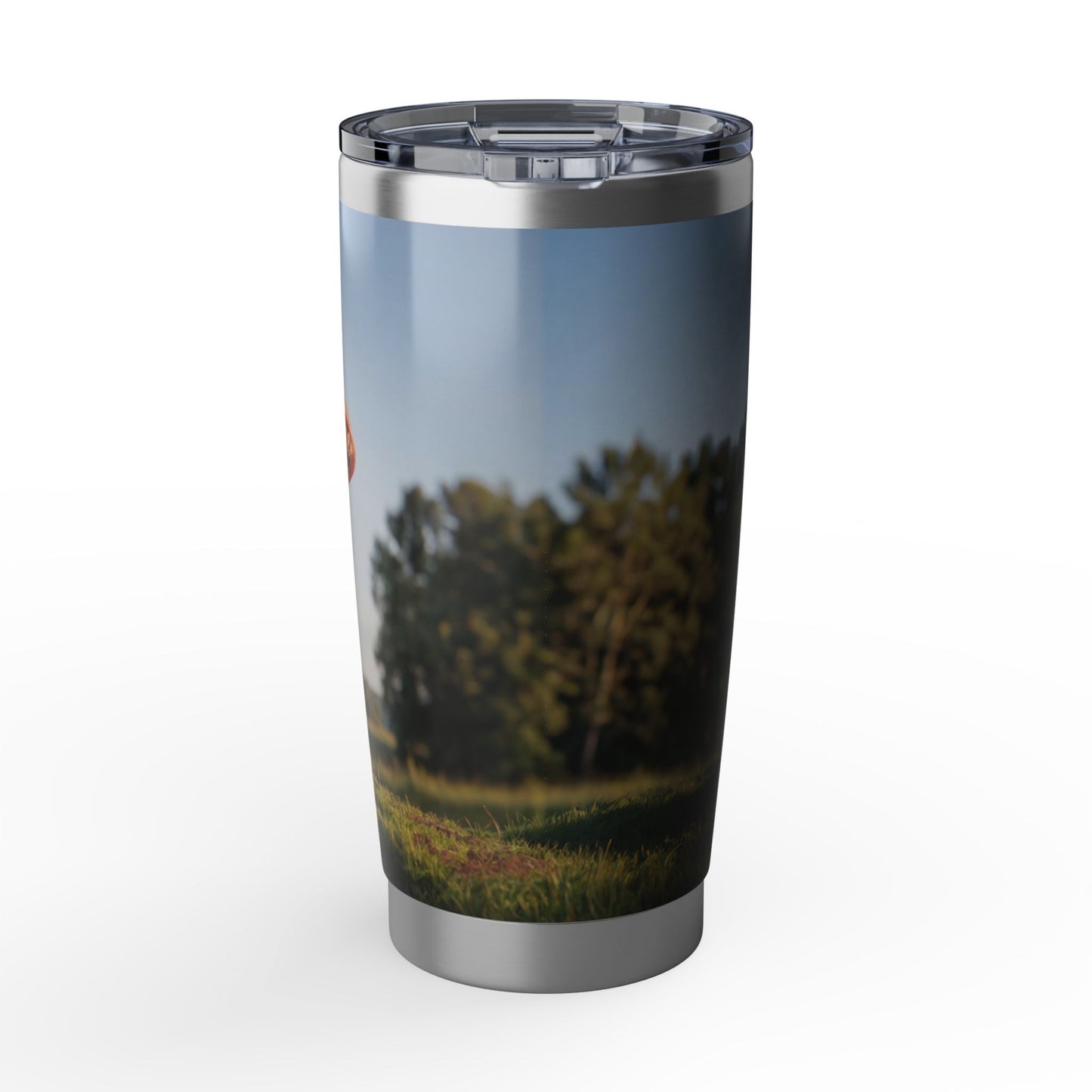 Mushroom Cottage Vagabond 20oz Tumbler – Whimsical Forest Home