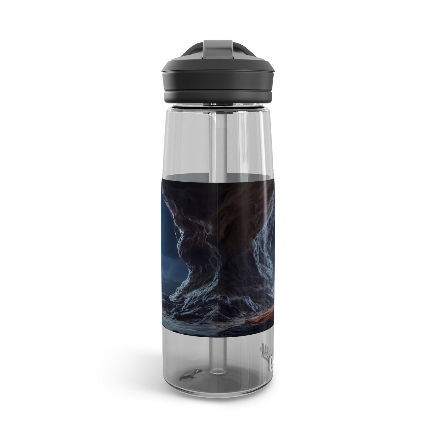 Moonlit Meditation Monk CamelBak Eddy® Water Bottle, 20oz\25oz – Stillness Under the Celestial Eye