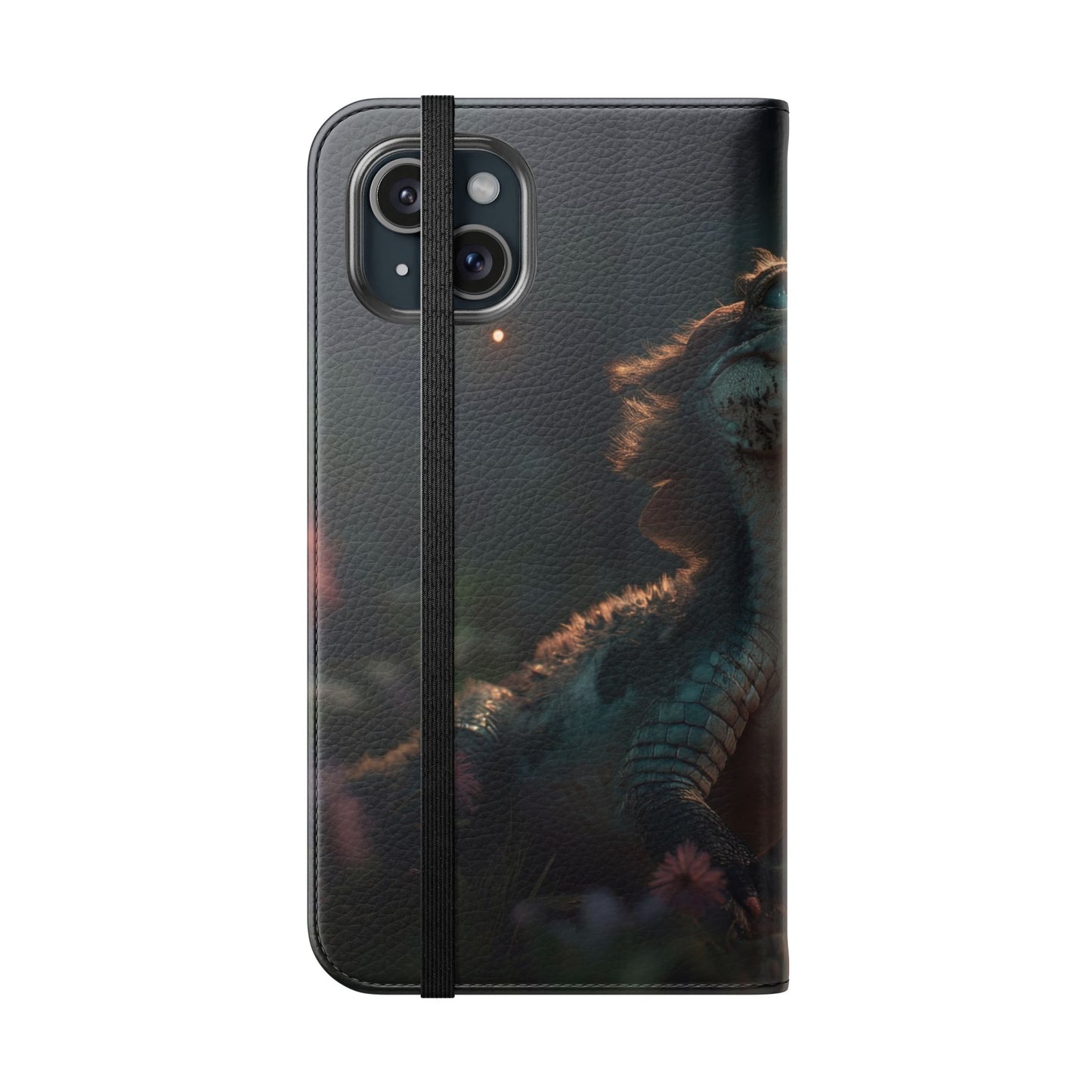 Crocodile Butterfly Flip Cases – Tender Guardian with Moth Companion