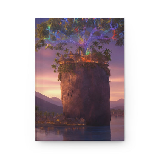 Celestial Treehouse Journal Matte – Glow of the Twilight Isle