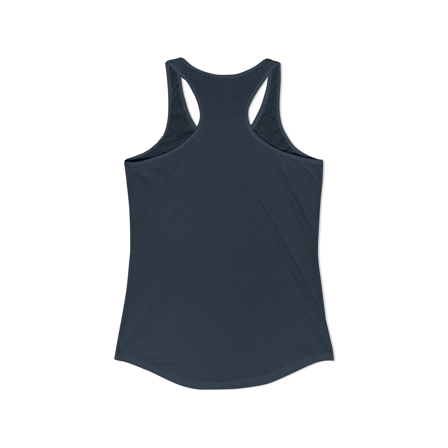 Astronaut Cat Women's Ideal Racerback Tank – Metallic Suit & Amber Eyes