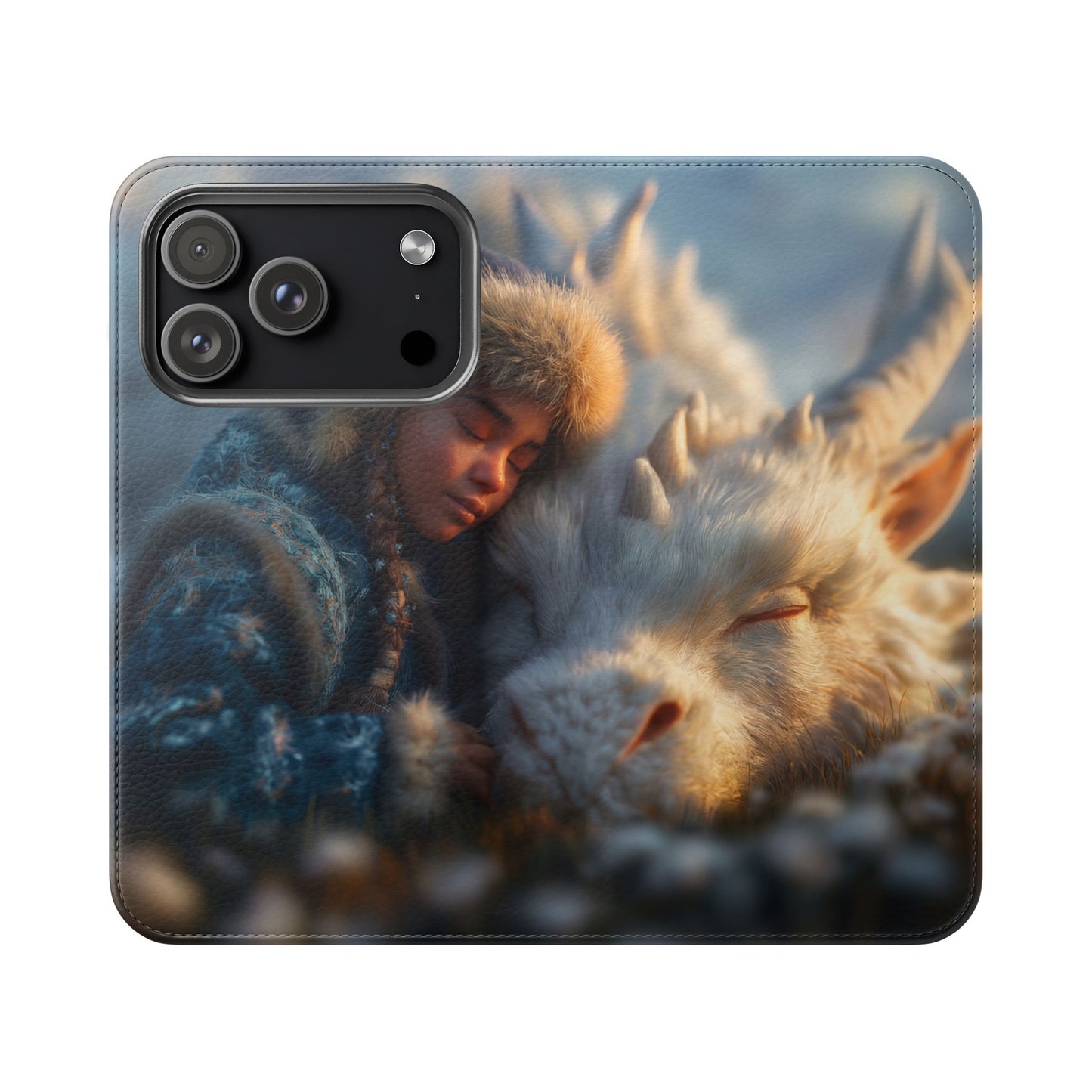 Guardian’s Rest Flip Cases – Snow-Capped Dragon and Sleeper